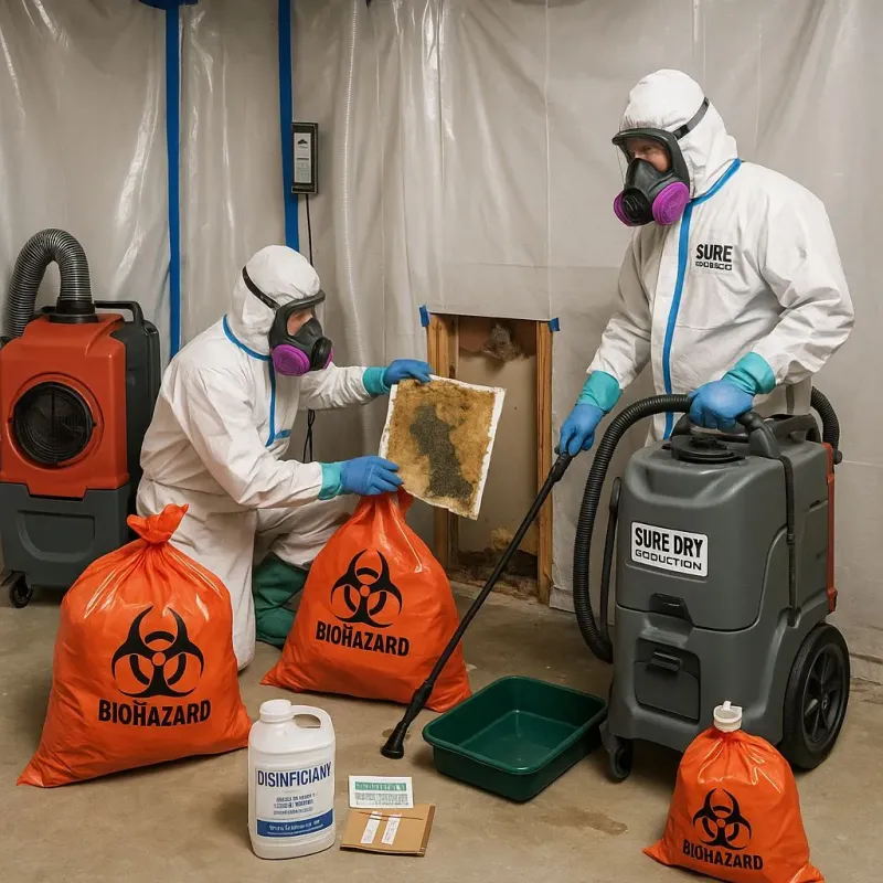 Contaminated Water Handling Protocols process in Healdton, OK