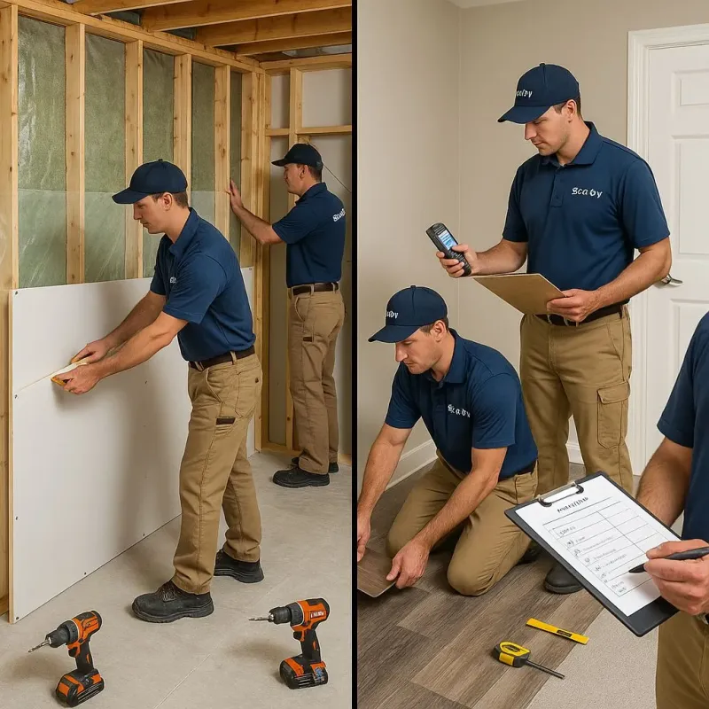 Repairs and Reconstruction process in Healdton, OK